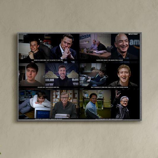 On Habit Excuse Killer Board - (UNFRAMED)