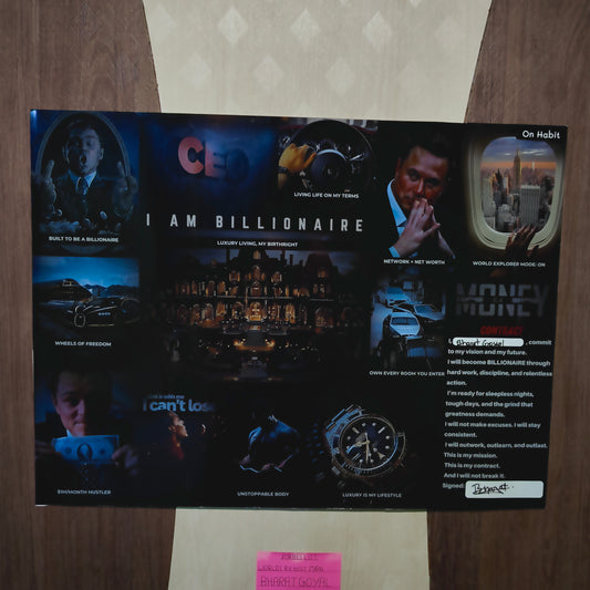 Money Vision Board PRO - (UNFRAMED)