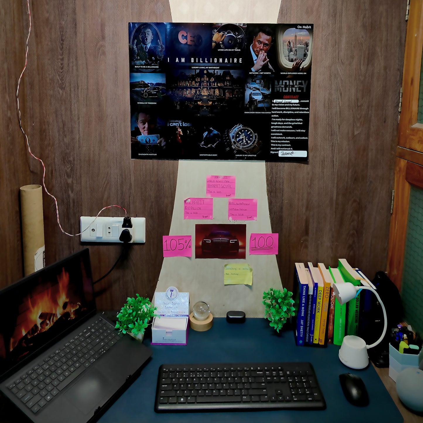 Money Vision Board PRO - (UNFRAMED)