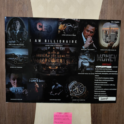 Money Vision Board PRO - (UNFRAMED)
